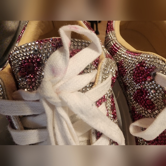Betsey Johnson Rhinestone Shoes women's size 10 - Picture 7 of 10